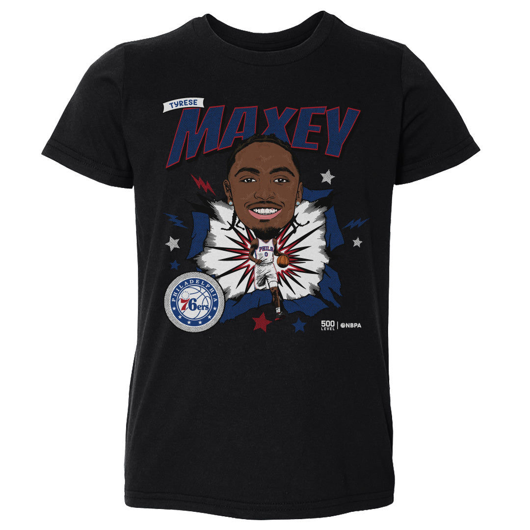 Tyrese Maxey Kids Toddler T-Shirt | 500 LEVEL