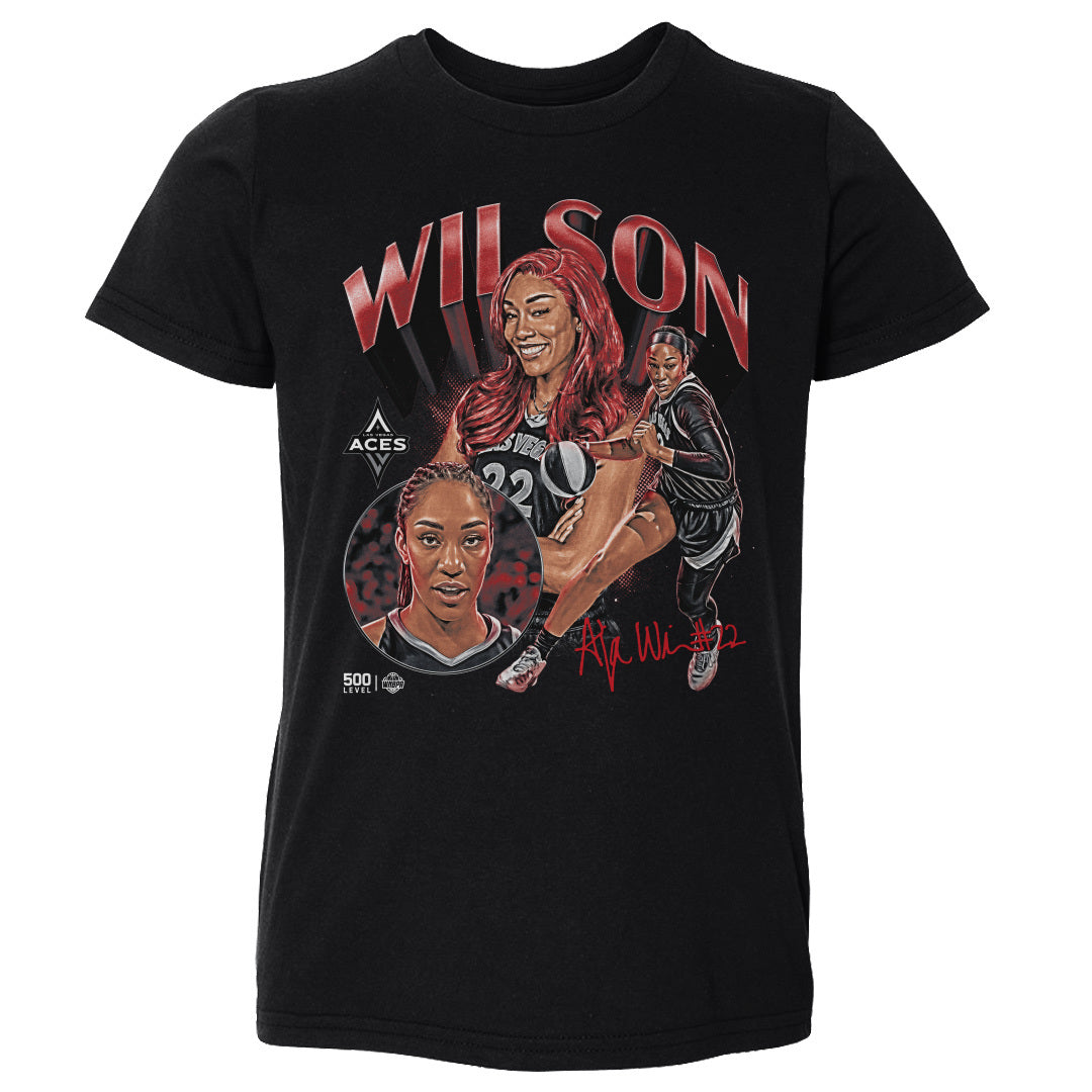 A'ja Wilson Kids Toddler T-Shirt | 500 LEVEL