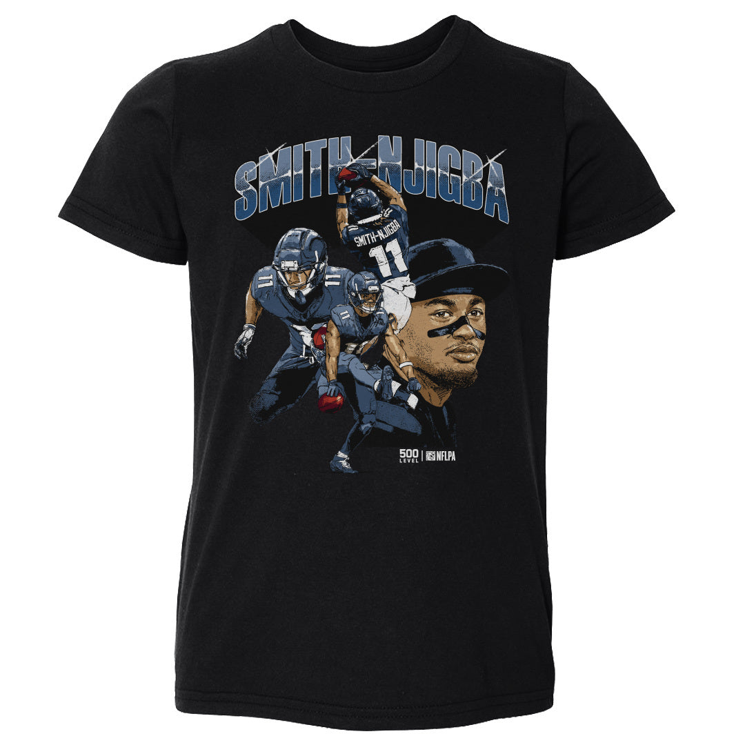 Jaxon Smith-Njigba Kids Toddler T-Shirt | 500 LEVEL