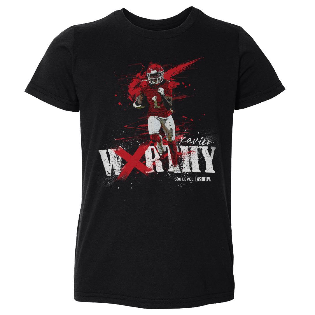 Xavier Worthy Kids Toddler T-Shirt | 500 LEVEL