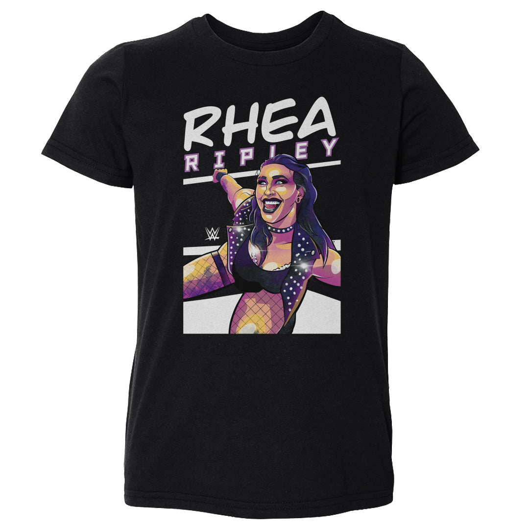 Rhea Ripley Kids Toddler T-Shirt | 500 LEVEL