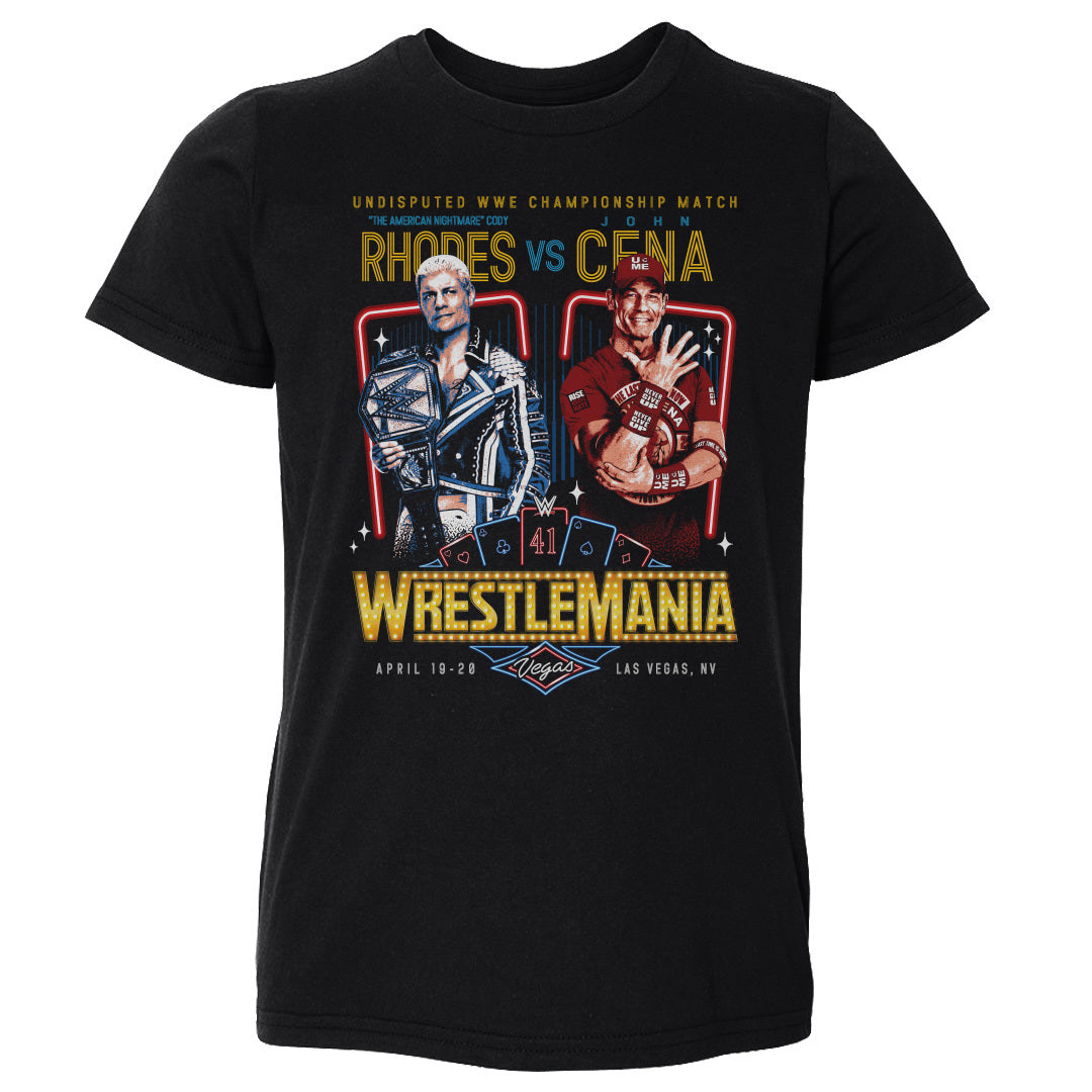 Wrestlemania Kids Toddler T-Shirt | 500 LEVEL