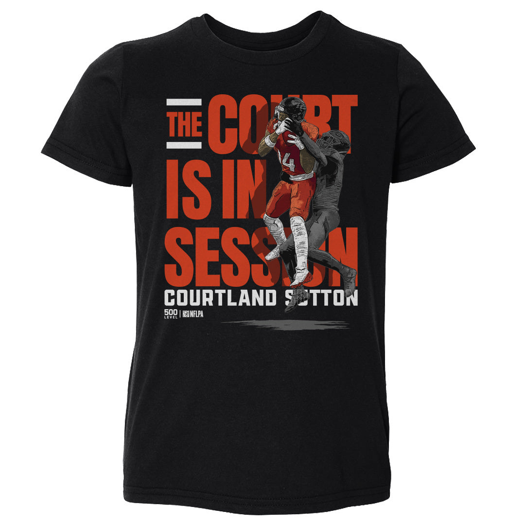 Courtland Sutton Kids Toddler T-Shirt | 500 LEVEL