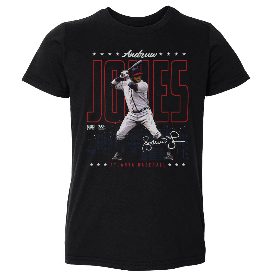 Andruw Jones Kids Toddler T-Shirt | 500 LEVEL
