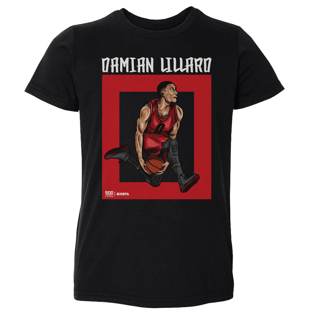 Damian Lillard Kids Toddler T-Shirt | 500 LEVEL