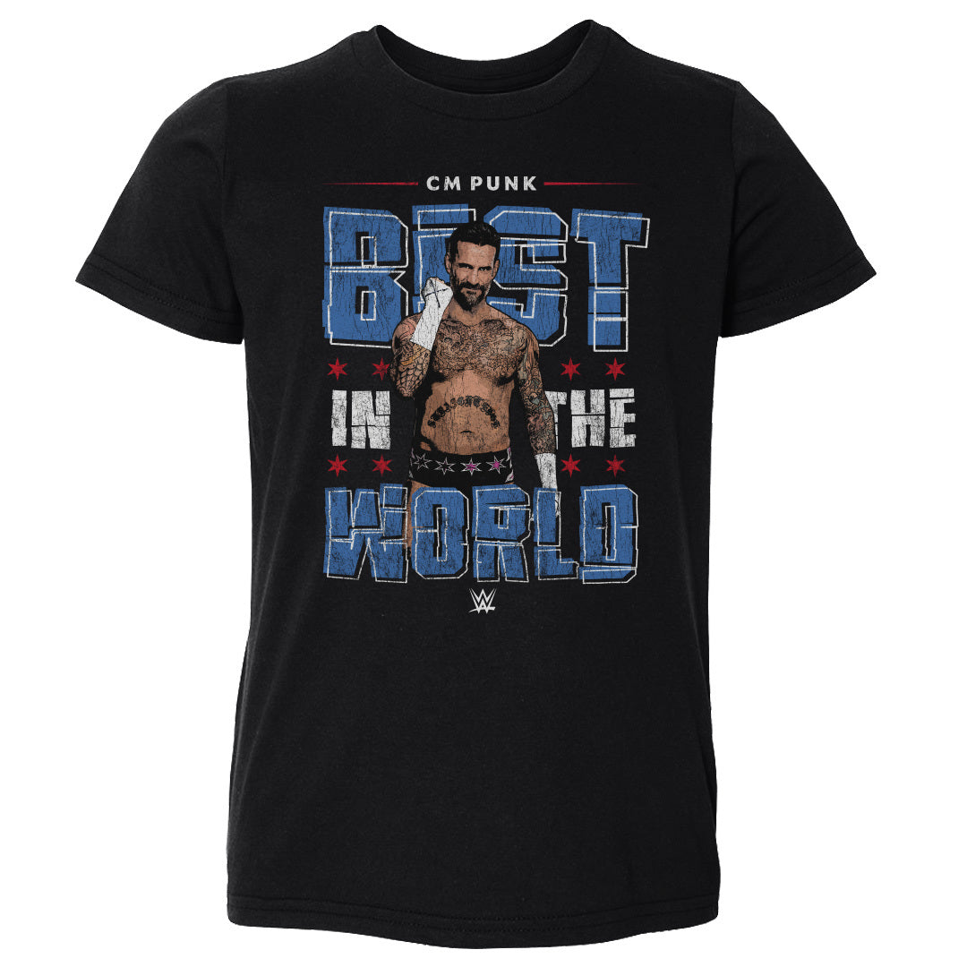 CM Punk Kids Toddler T-Shirt | 500 LEVEL