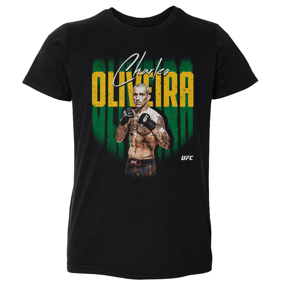 Charles Oliveira Kids Toddler T-Shirt | 500 LEVEL