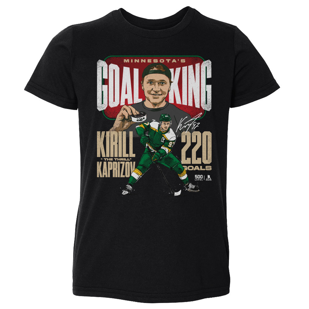 Kirill Kaprizov Kids Toddler T-Shirt | 500 LEVEL