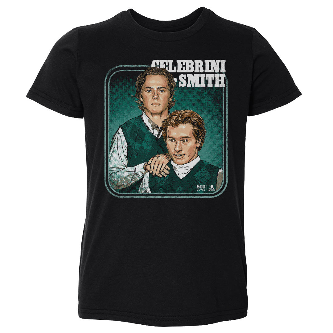 Macklin Celebrini Kids Toddler T-Shirt | 500 LEVEL