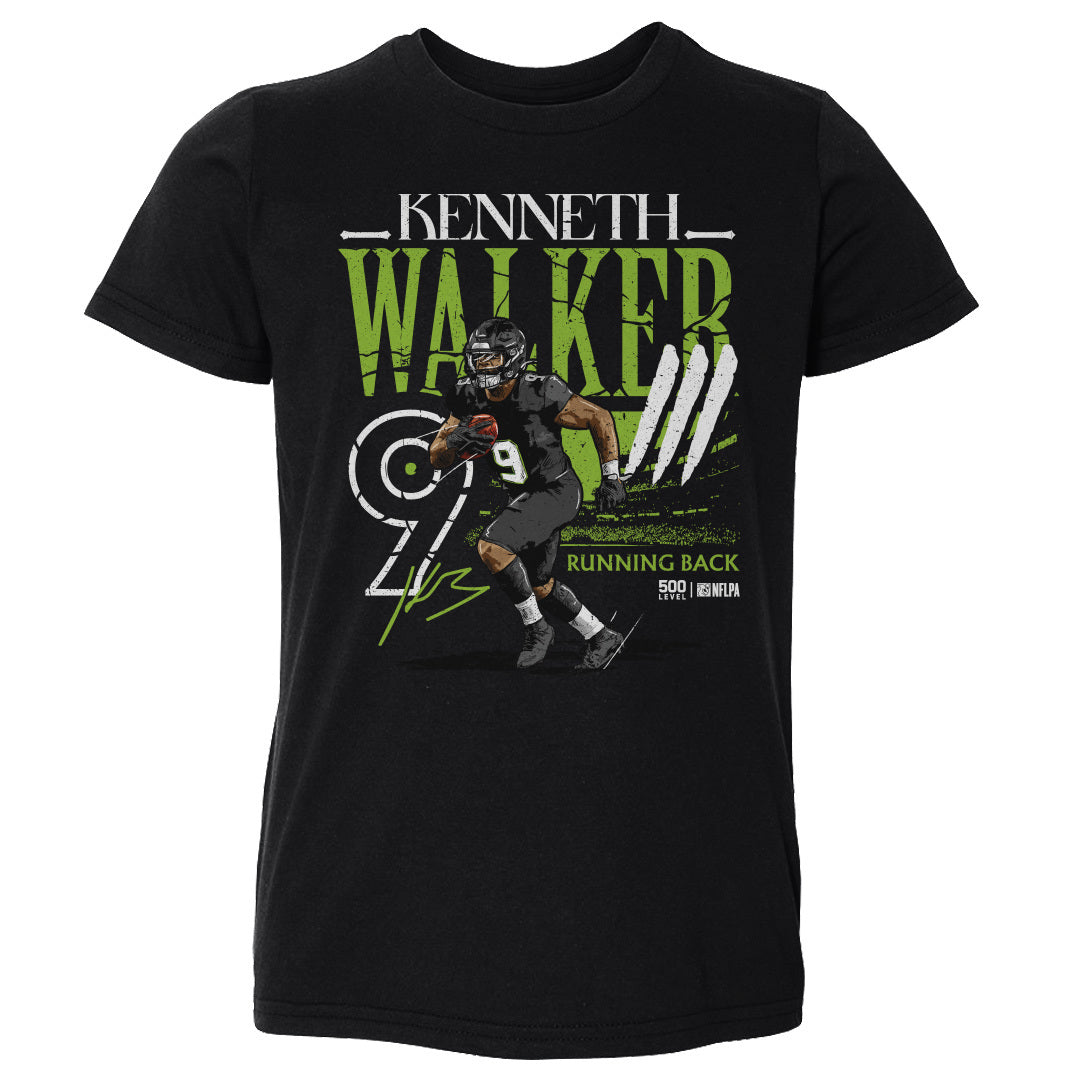 Kenneth Walker III Kids Toddler T-Shirt | 500 LEVEL
