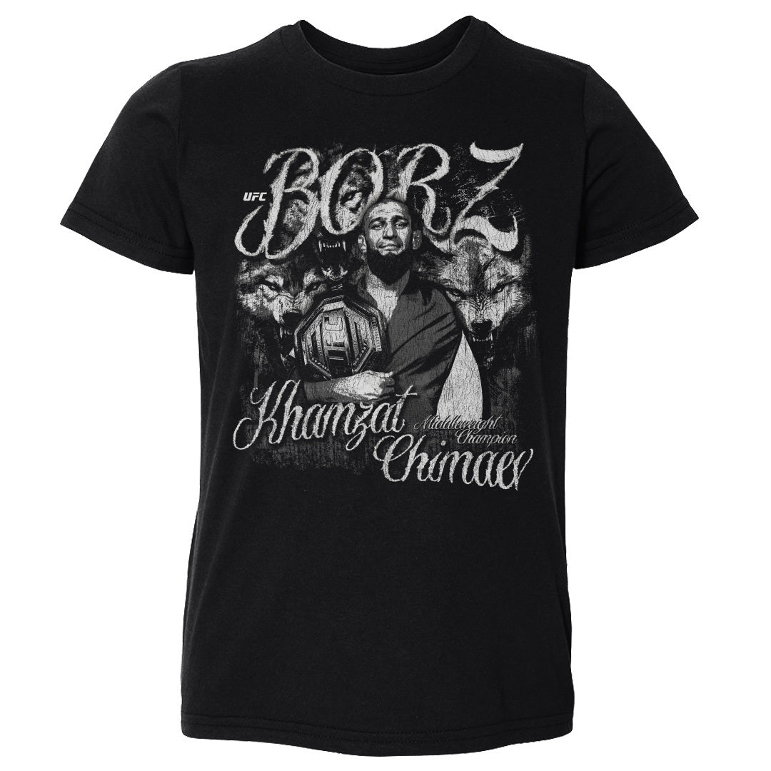 Khamzat Chimaev Kids Toddler T-Shirt | 500 LEVEL