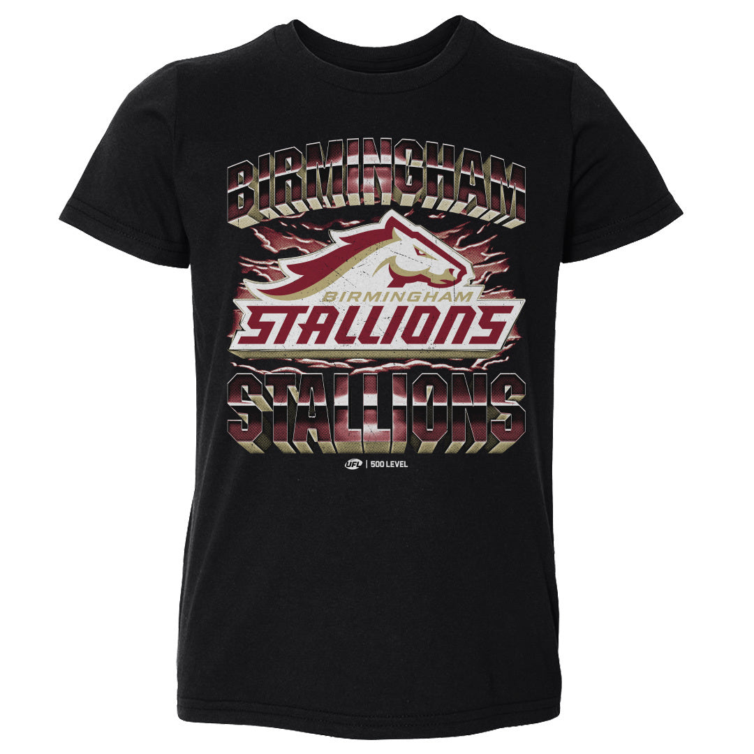 Birmingham Stallions Kids Toddler T-Shirt | 500 LEVEL