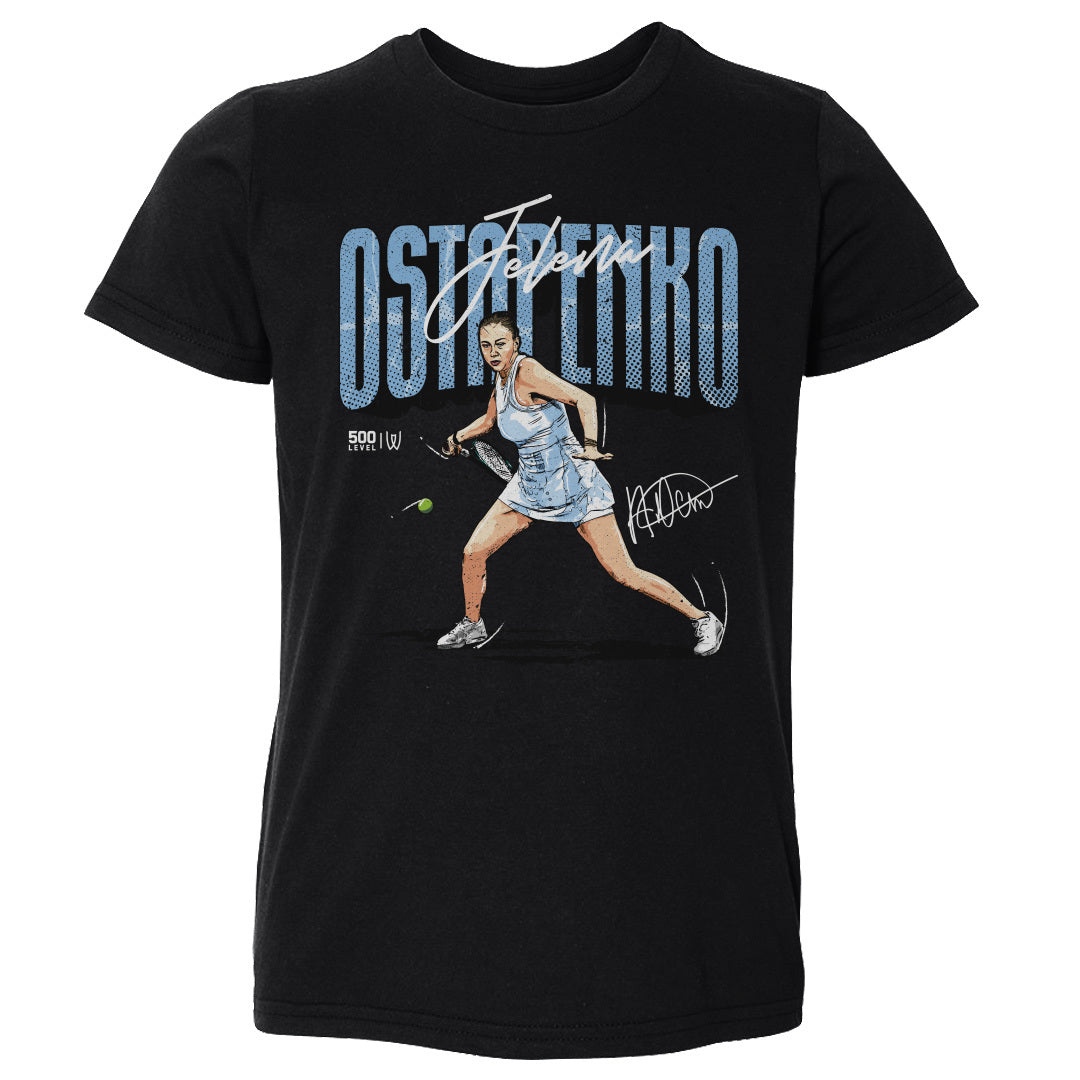 Jelena Ostapenko Kids Toddler T-Shirt | 500 LEVEL