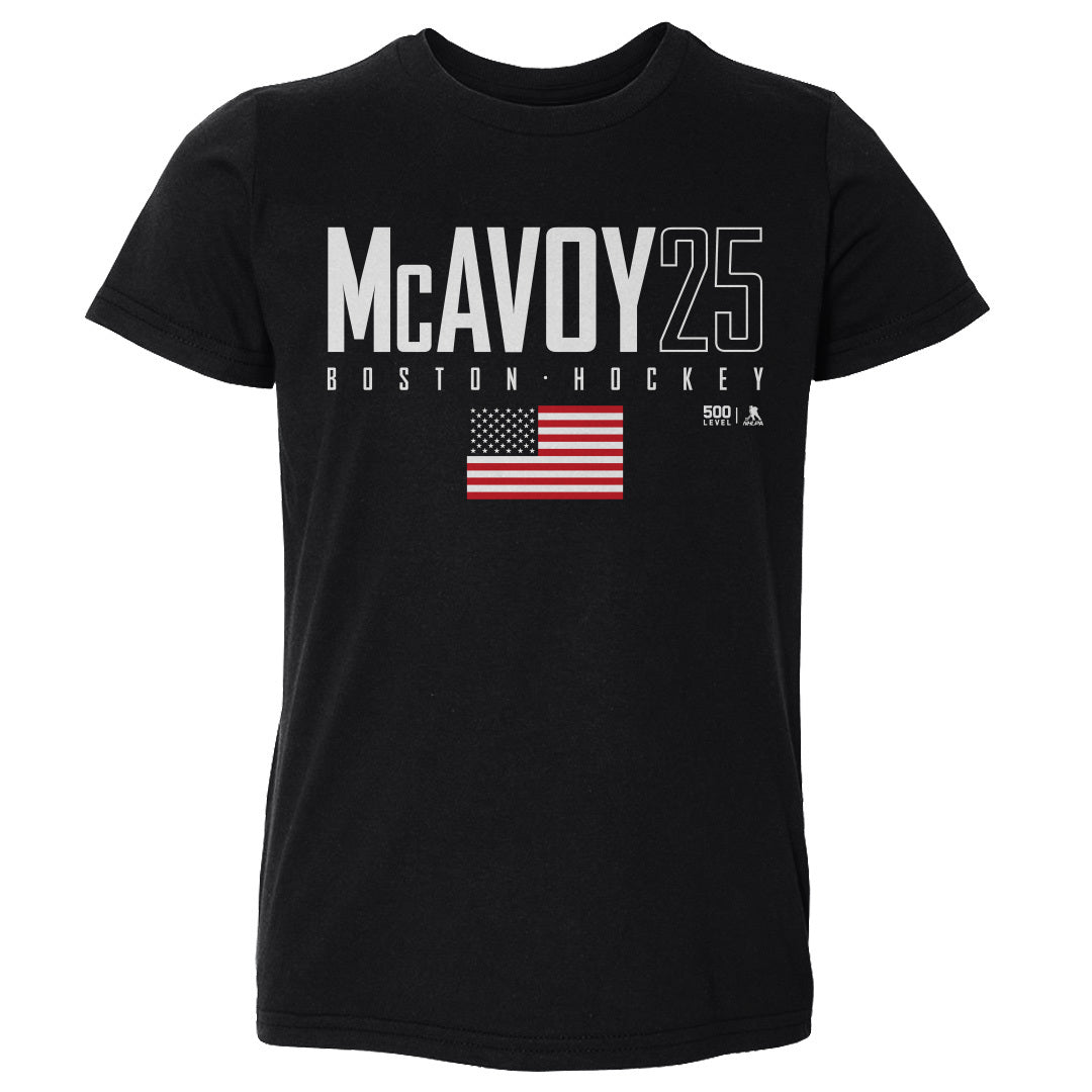 Charlie McAvoy Kids Toddler T-Shirt | 500 LEVEL