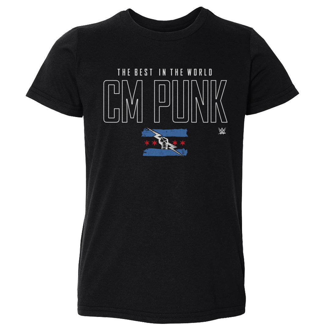 CM Punk Kids Toddler T-Shirt | 500 LEVEL