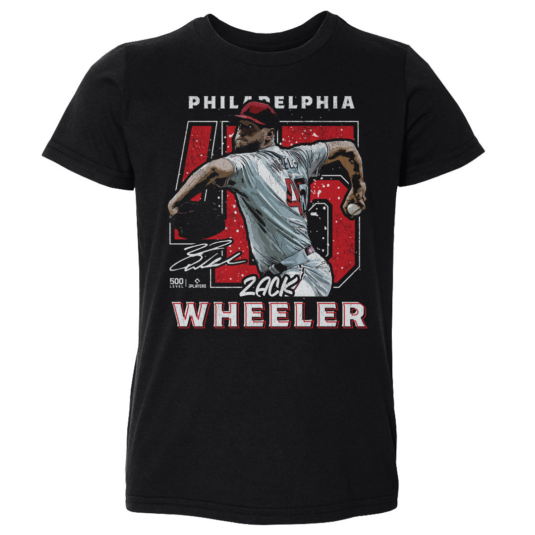 Zack Wheeler Kids Toddler T-Shirt | 500 LEVEL