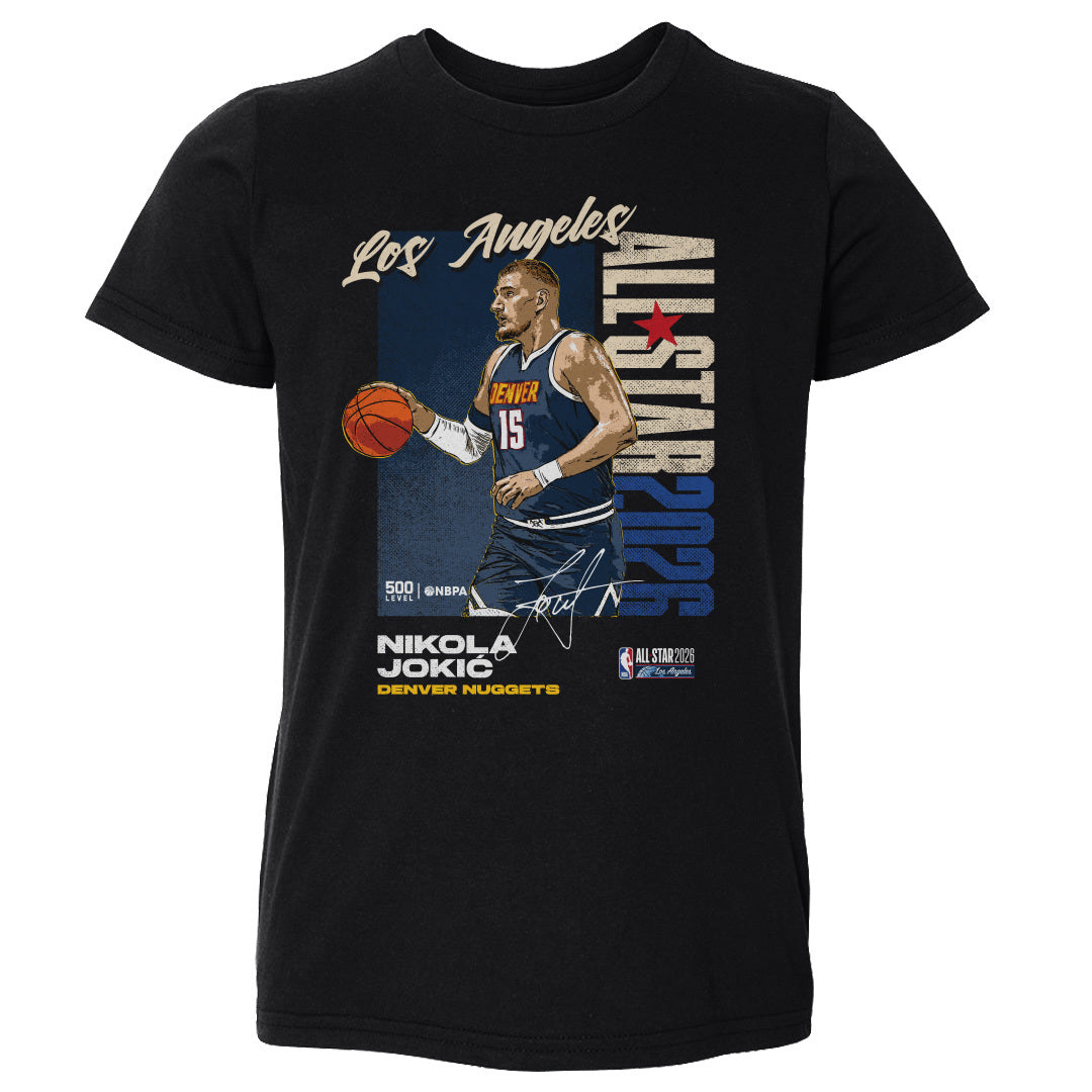 Nikola Jokic Kids Toddler T-Shirt | 500 LEVEL
