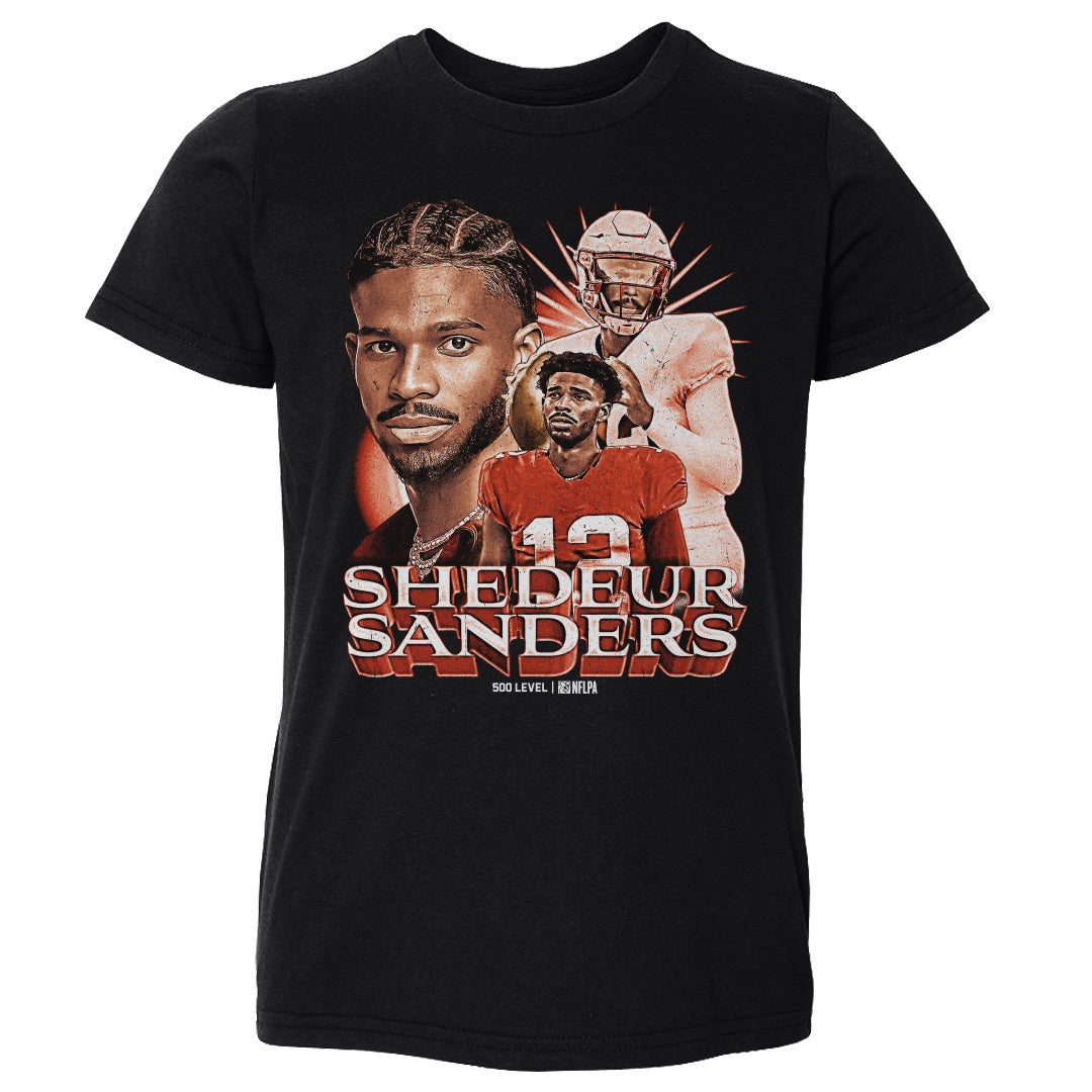 Shedeur Sanders Kids Toddler T-Shirt | 500 LEVEL