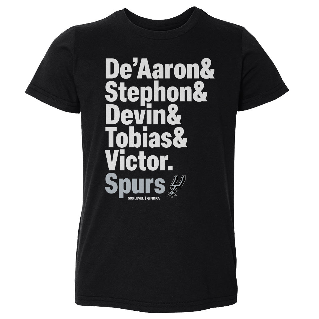San Antonio Spurs Kids Toddler T-Shirt | 500 LEVEL