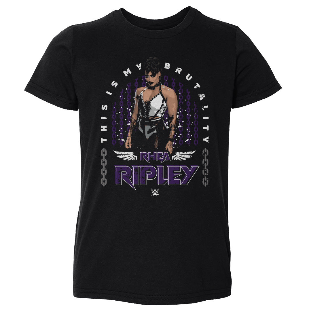Rhea Ripley Kids Toddler T-Shirt | 500 LEVEL