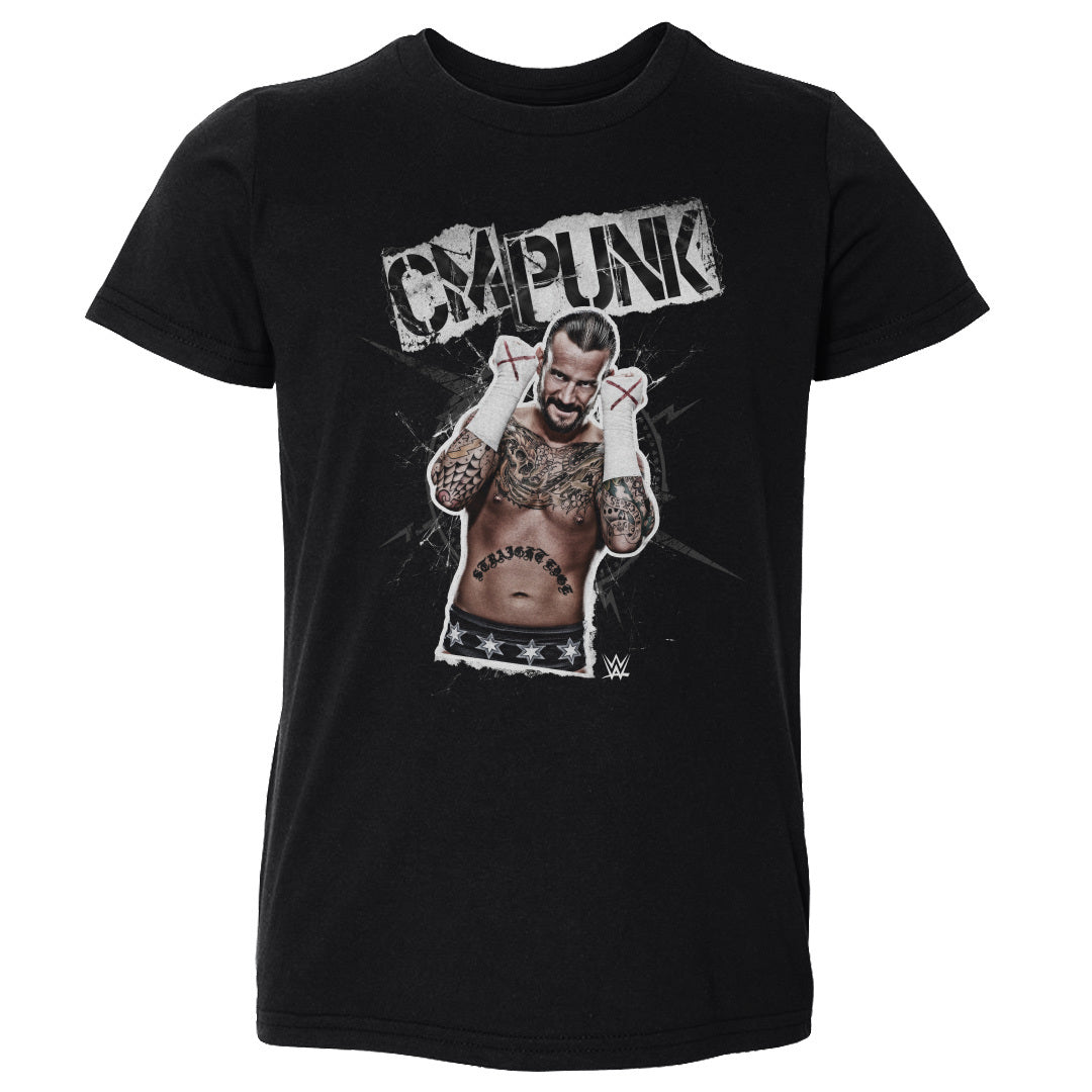 CM Punk Kids Toddler T-Shirt | 500 LEVEL