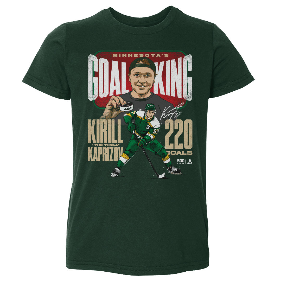 Kirill Kaprizov Kids Toddler T-Shirt | 500 LEVEL