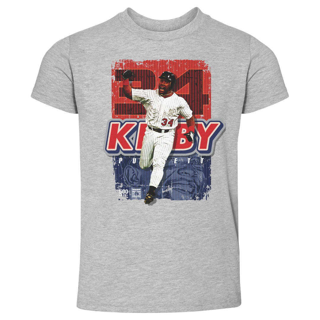 Kirby Puckett Kids Toddler T-Shirt | 500 LEVEL