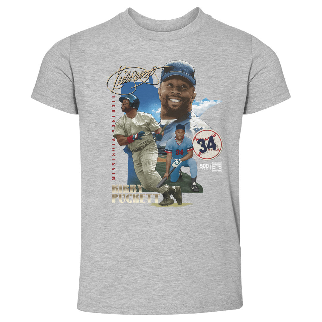 Kirby Puckett Kids Toddler T-Shirt | 500 LEVEL