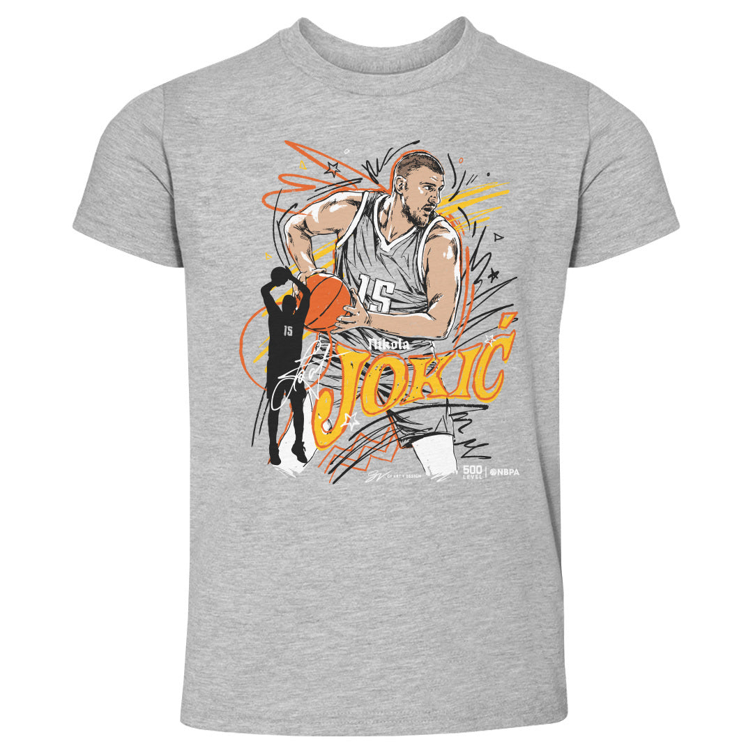 Nikola Jokic Kids Toddler T-Shirt | 500 LEVEL
