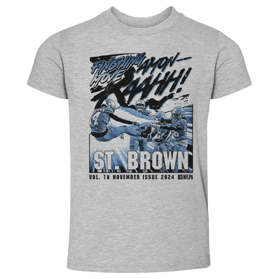 Amon-Ra St. Brown Kids Toddler T-Shirt | 500 LEVEL