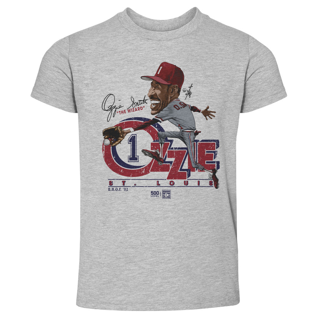 Ozzie Smith Kids Toddler T-Shirt | 500 LEVEL