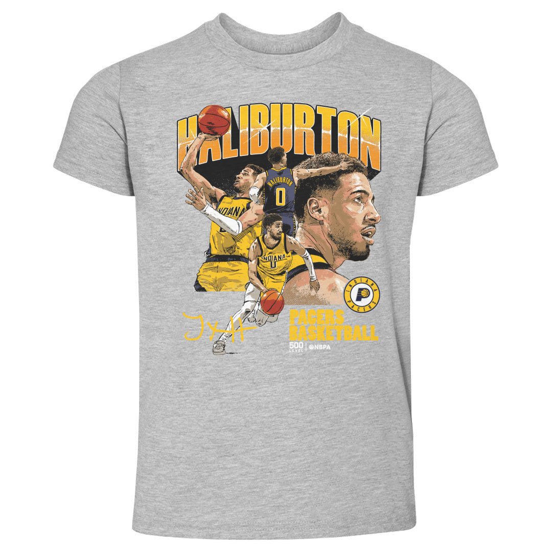 Tyrese Haliburton Kids Toddler T-Shirt | 500 LEVEL