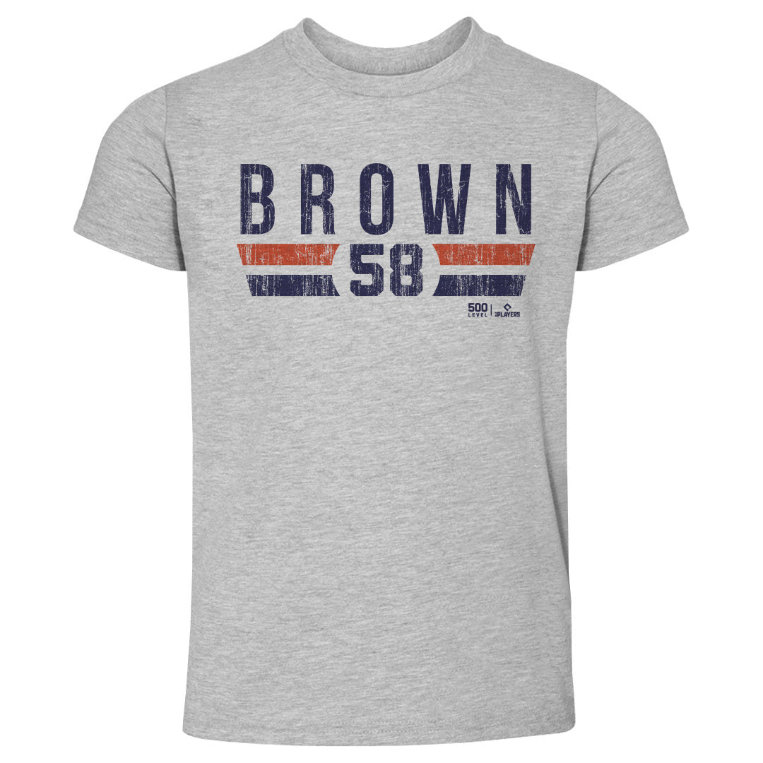 Hunter Brown Kids Toddler T-Shirt | 500 LEVEL