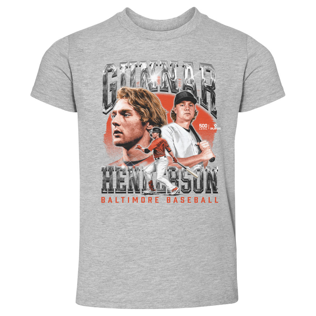 Gunnar Henderson Kids Toddler T-Shirt | 500 LEVEL