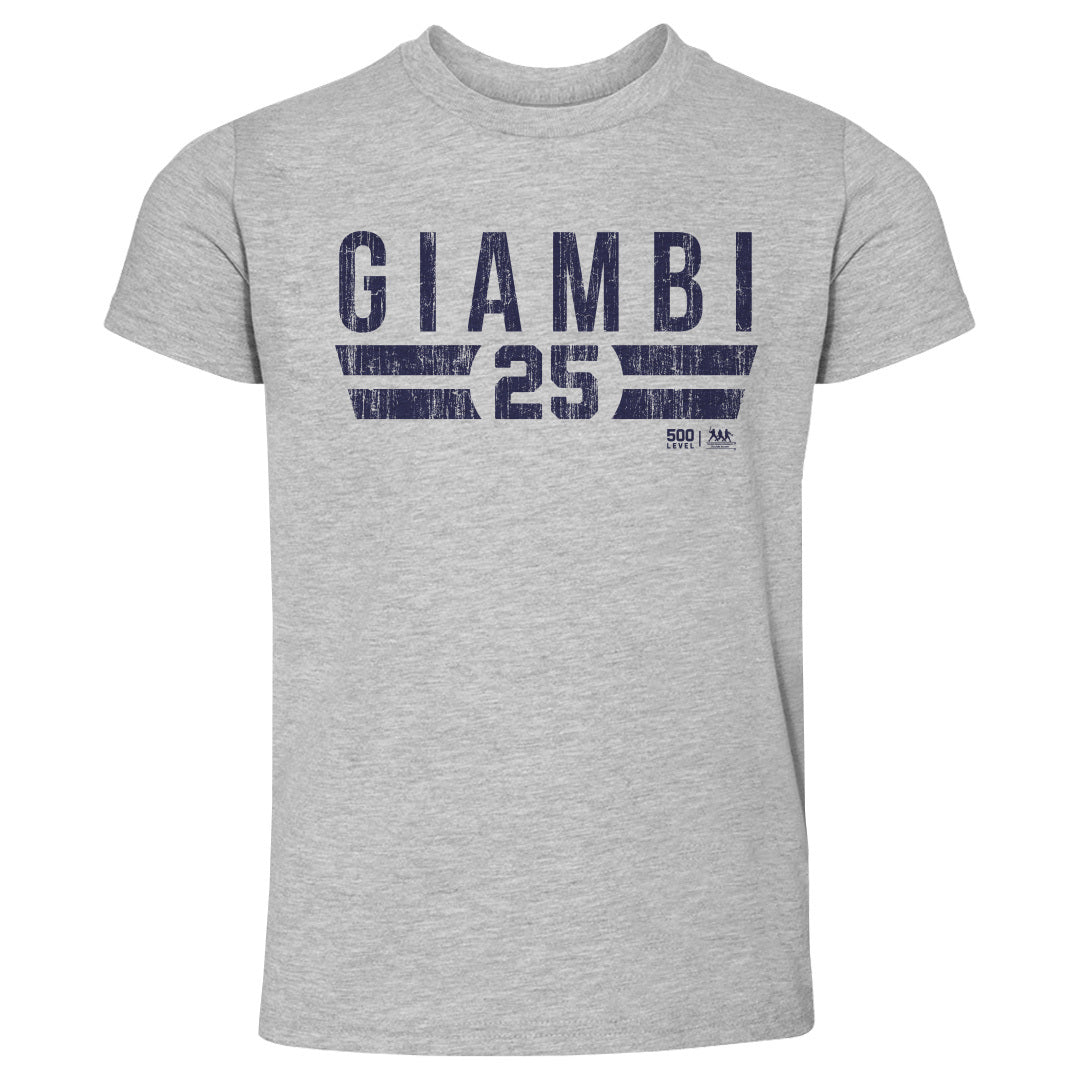 Jason Giambi Kids Toddler T-Shirt | 500 LEVEL