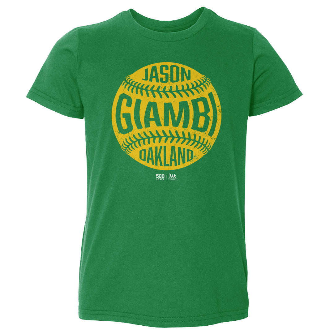 Jason Giambi Kids Toddler T-Shirt | 500 LEVEL