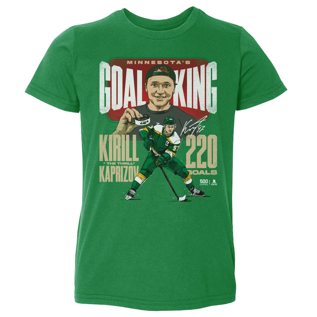 Kirill Kaprizov Kids Toddler T-Shirt | 500 LEVEL