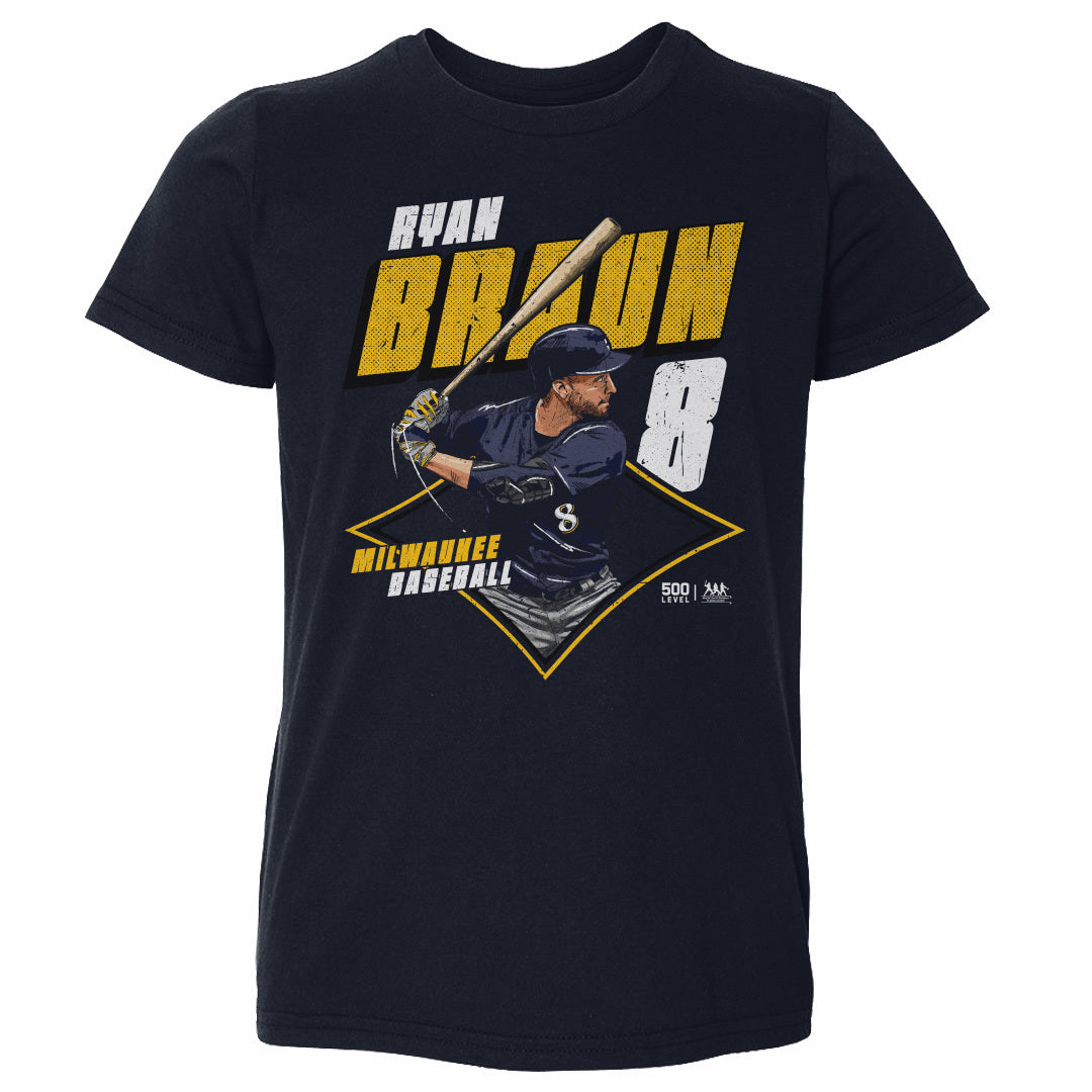 Ryan Braun Kids Toddler T-Shirt | 500 LEVEL