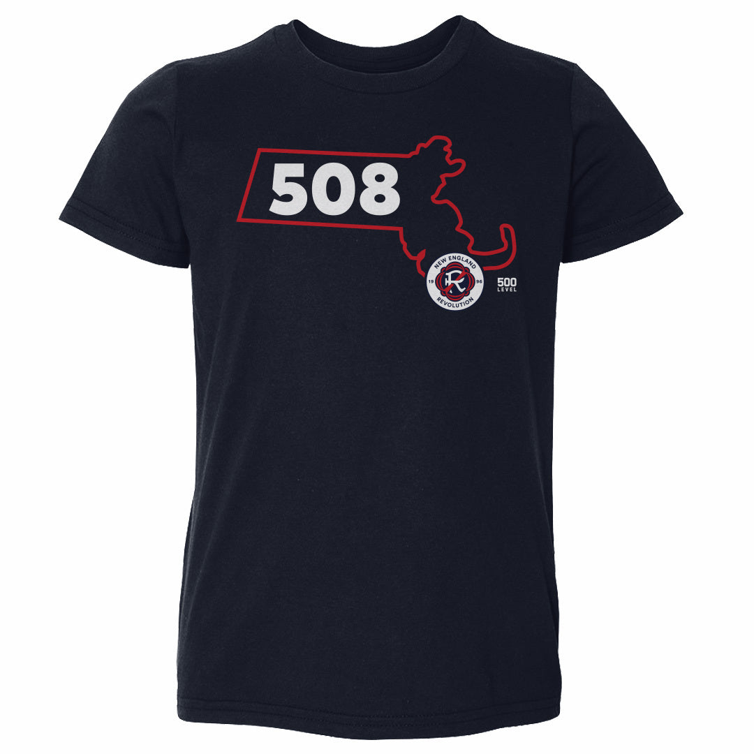 New England Revolution Kids Toddler T-Shirt | 500 LEVEL