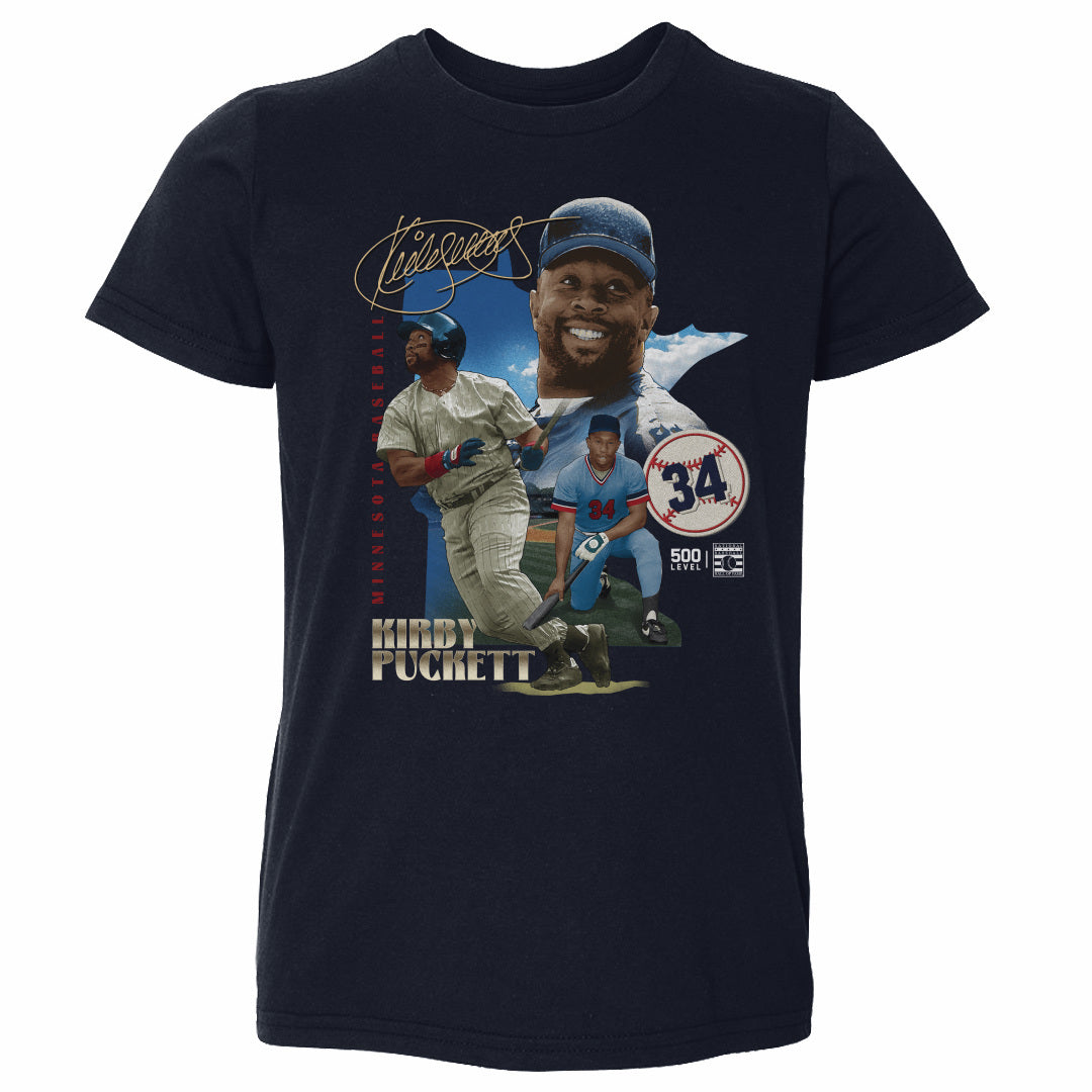 Kirby Puckett Kids Toddler T-Shirt | 500 LEVEL
