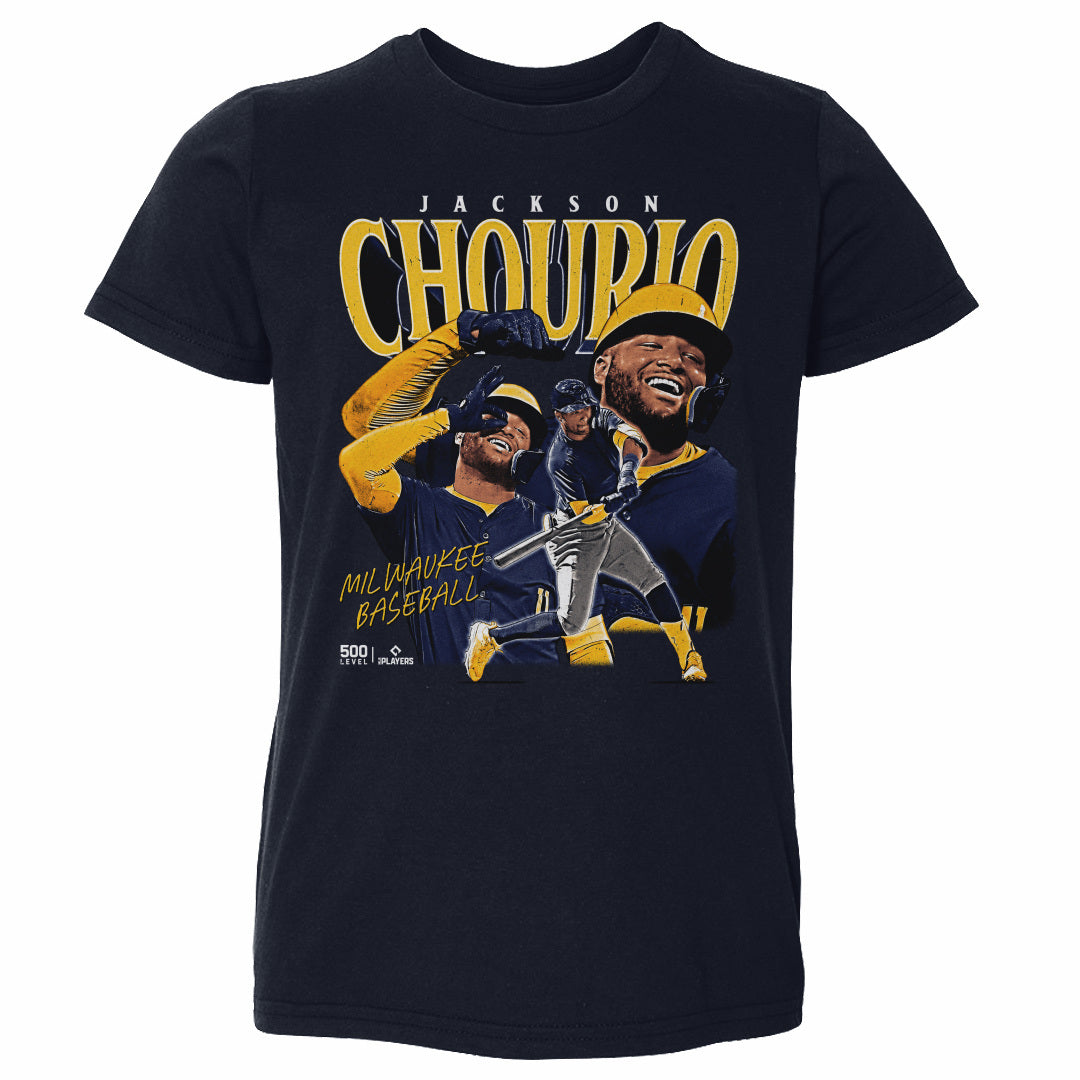 Jackson Chourio Kids Toddler T-Shirt | 500 LEVEL