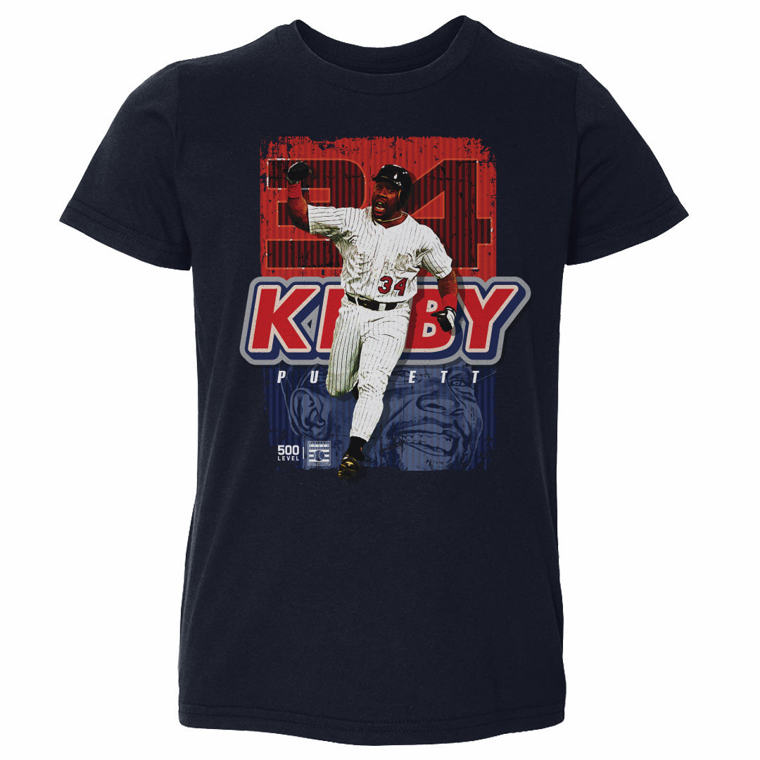Kirby Puckett Kids Toddler T-Shirt | 500 LEVEL