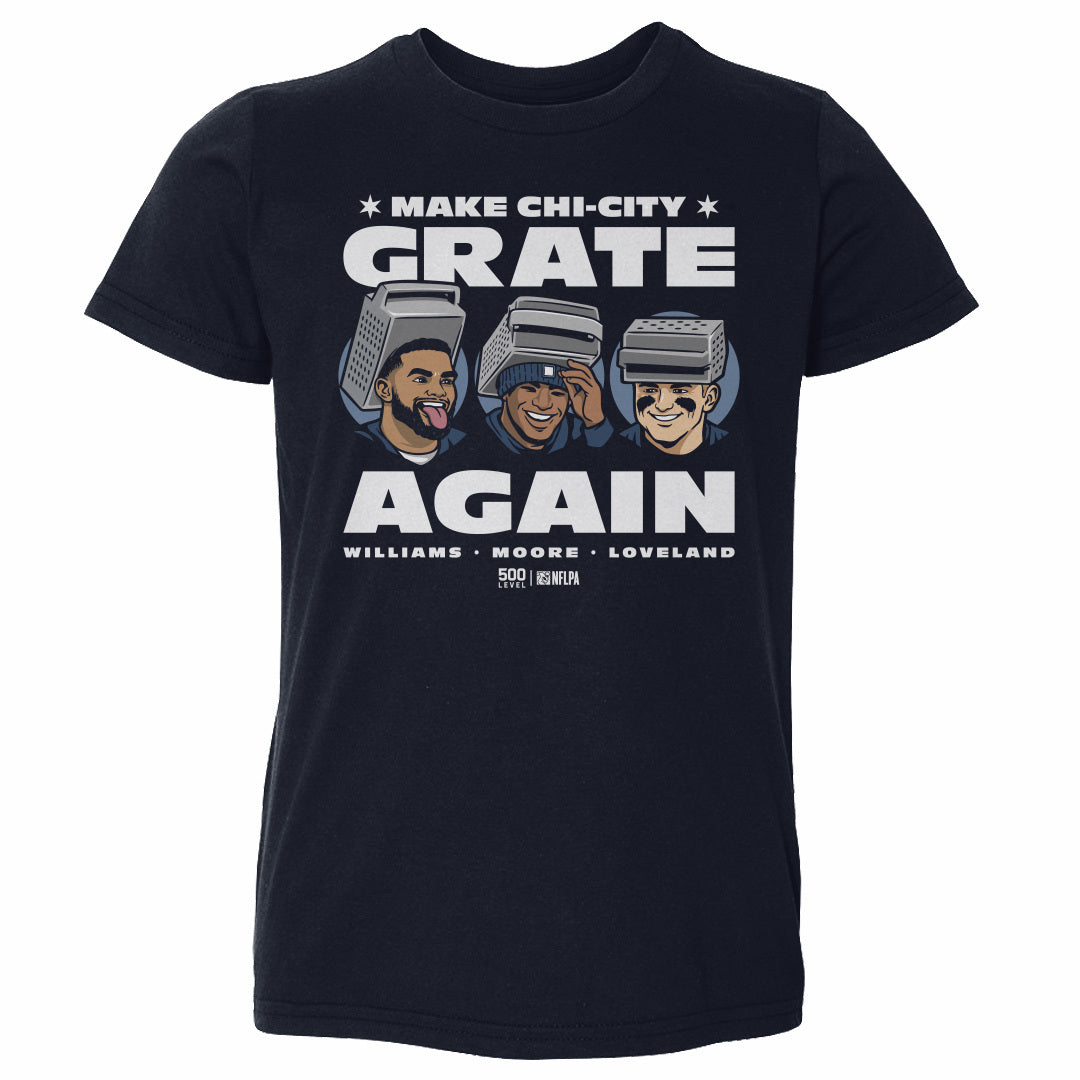 Caleb Williams Kids Toddler T-Shirt | 500 LEVEL