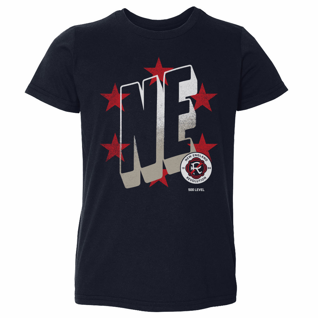 New England Revolution Kids Toddler T-Shirt | 500 LEVEL