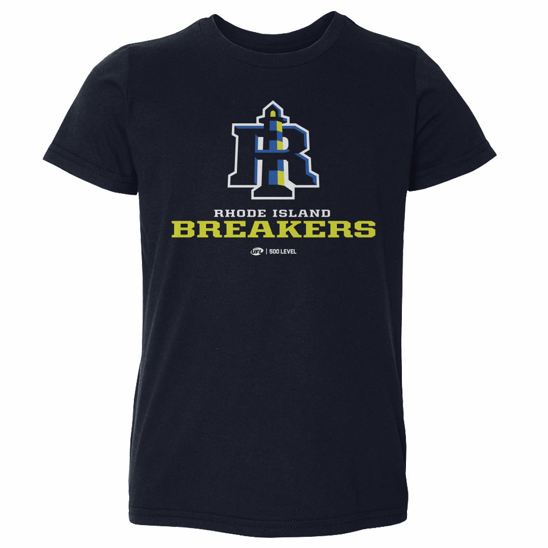 Rhode Island Breakers Kids Toddler T-Shirt | 500 LEVEL