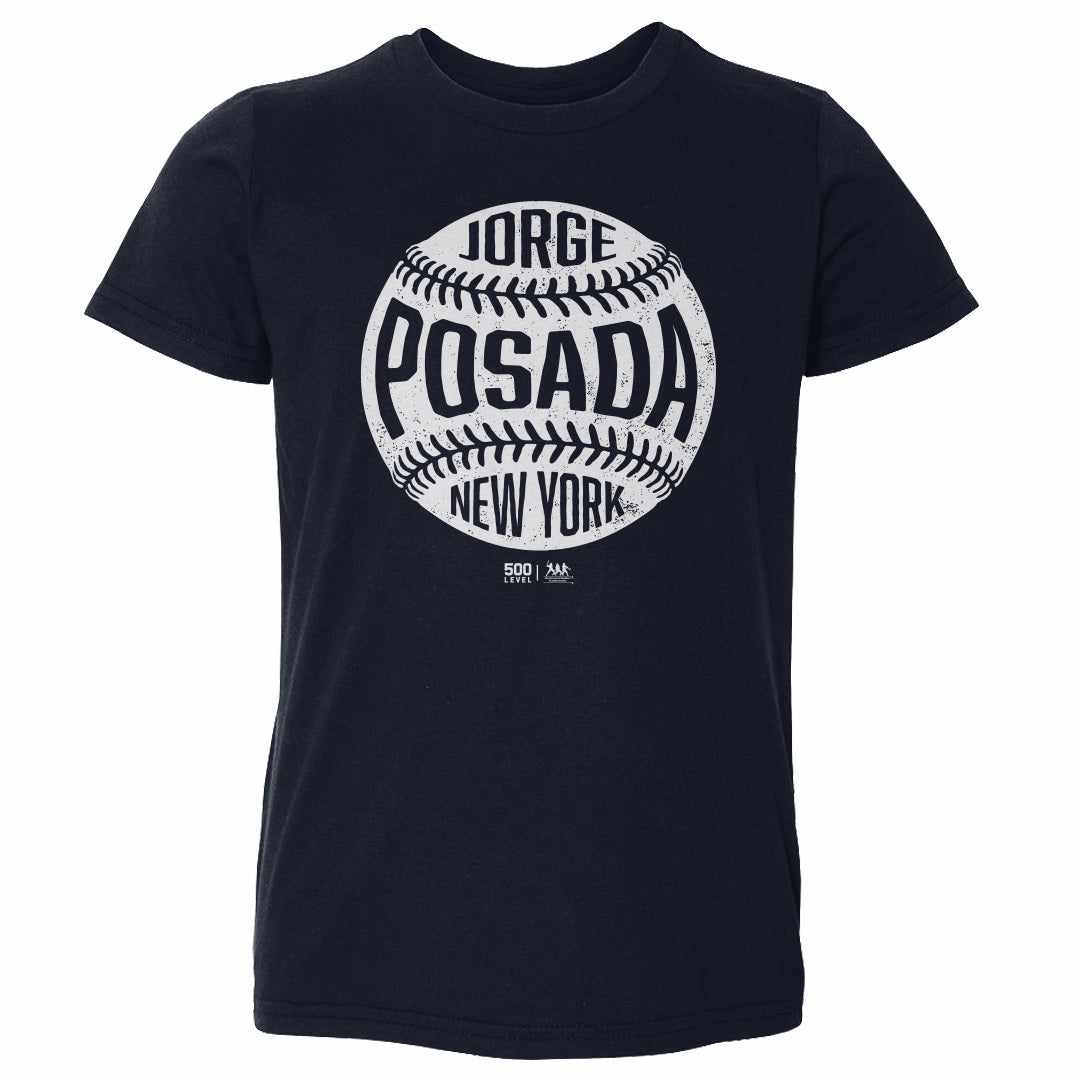 Jorge Posada Kids Toddler T-Shirt | 500 LEVEL