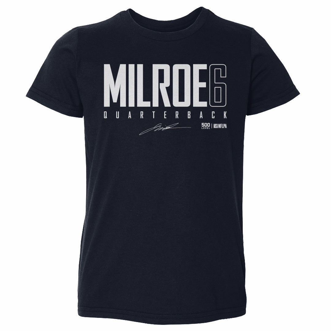 Jalen Milroe Kids Toddler T-Shirt | 500 LEVEL
