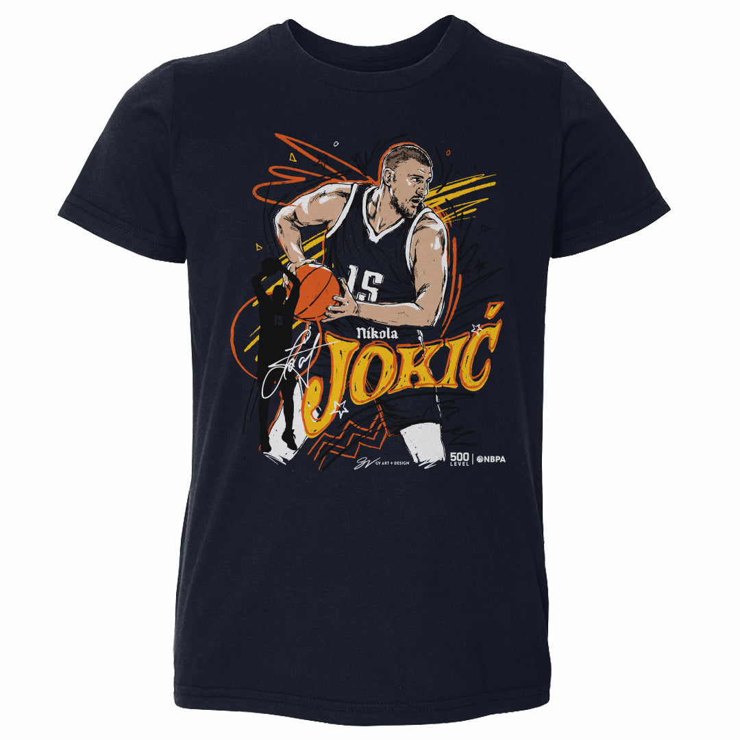 Nikola Jokic Kids Toddler T-Shirt | 500 LEVEL
