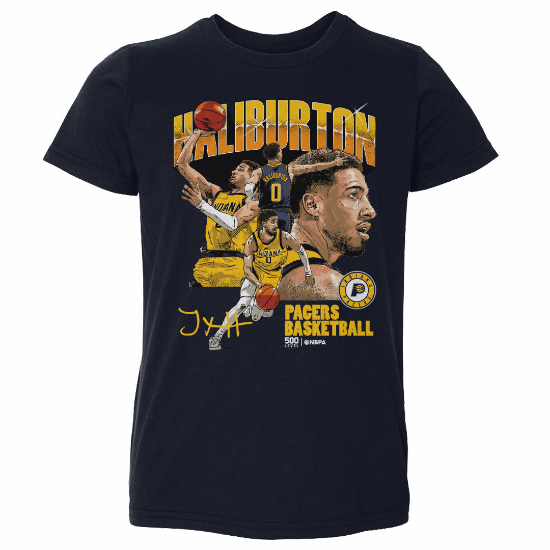 Tyrese Haliburton Kids Toddler T-Shirt | 500 LEVEL
