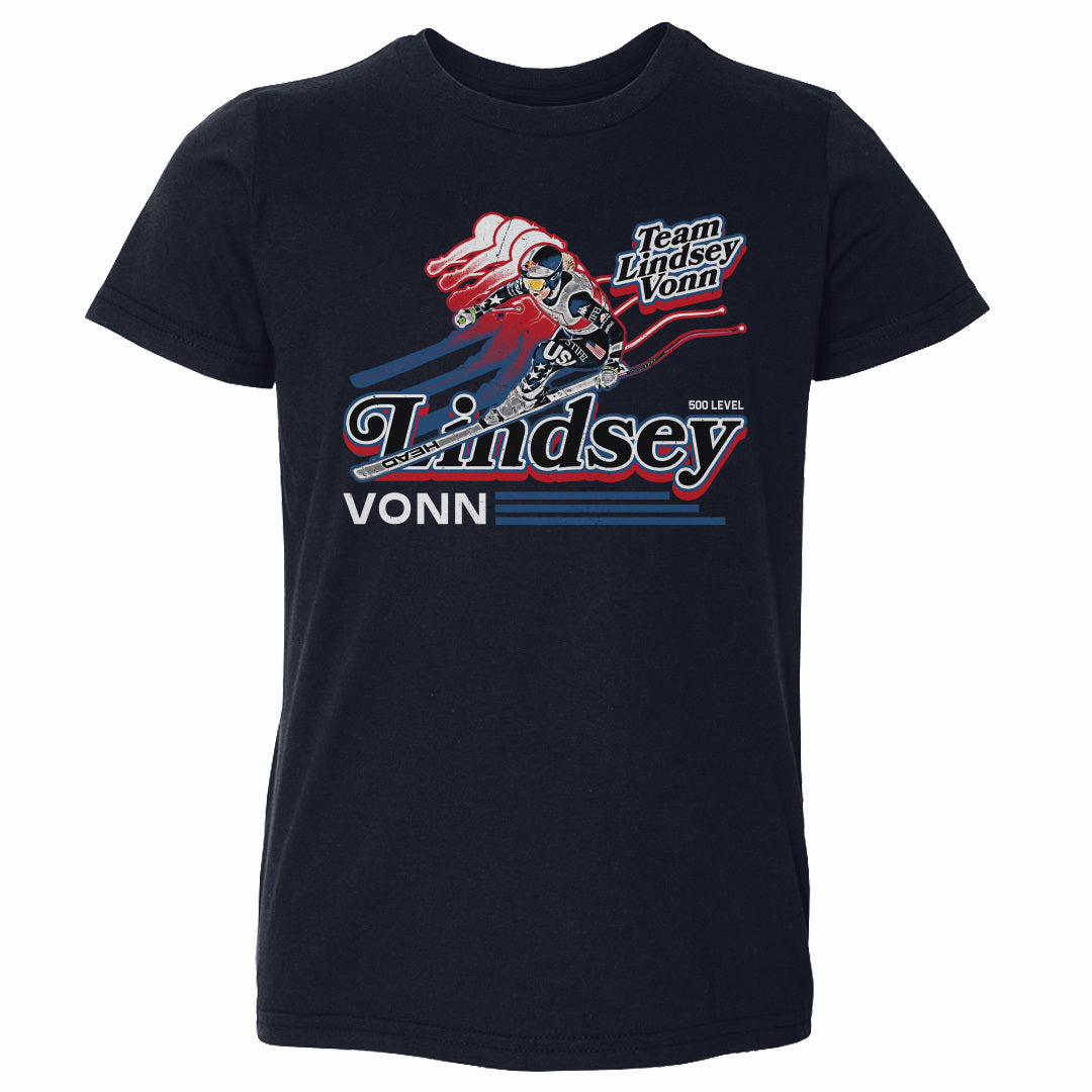Lindsey Vonn Kids Toddler T-Shirt | 500 LEVEL